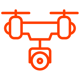 Captation drone
